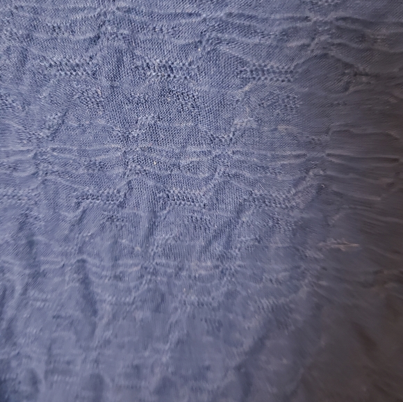 Guess top cold shoulder high low crinkle crushed texture size small - Picture 4 of 6